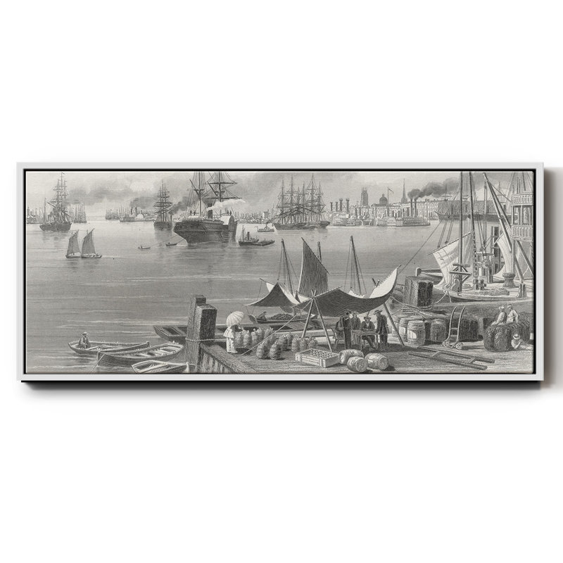New Orleans, reproduction d'art sur toile, Blanc, H 8 po x l 20 po x P 1,5 po
