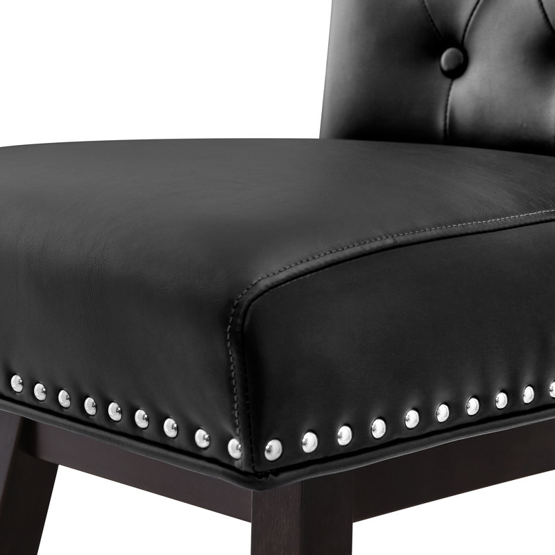 Tabouret de comptoir pivotant 25,8 po Aquetzalli, Noir, 3