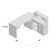 Aschley Computer Desk Home Office Corner Storage Drawers L Shape Work Laptop Laminate