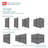 3'x6' Galvanized Powder Coated Steel Tangle Decorative Panel