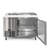 50 in. One Door Commercial Pizza Prep Refrigerator in Stainless Steel (KM-RPPS-1DSS)
