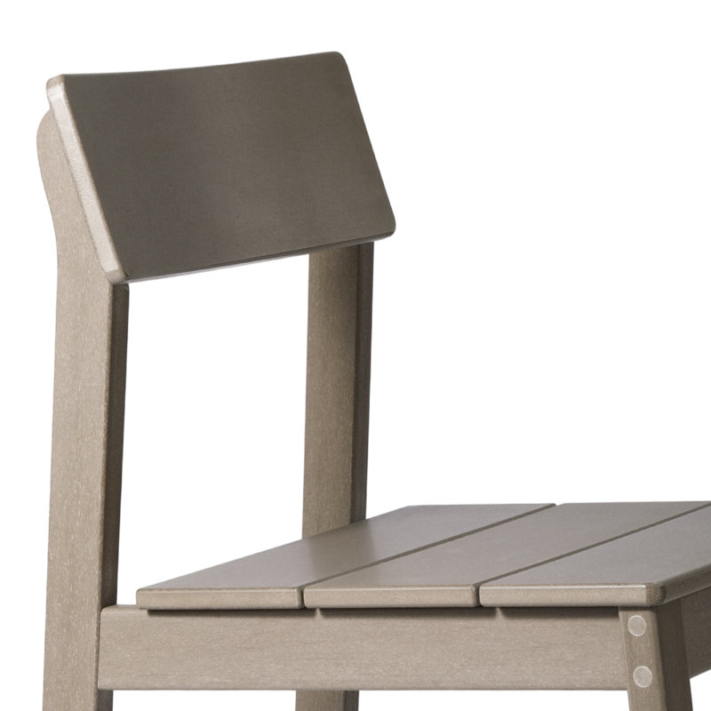 Ensemble repas d'extérieur 7 pièces 7 pièces, Brown