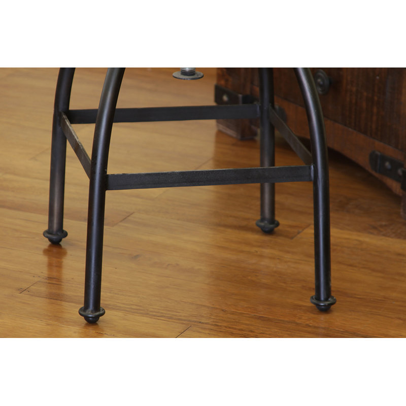 York 24-30" Adjustable Height Swivel Barstool