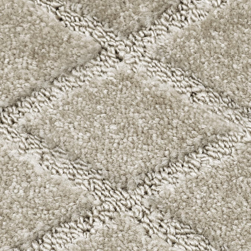 Tapis d'escalier Ellyona, Crème/gris