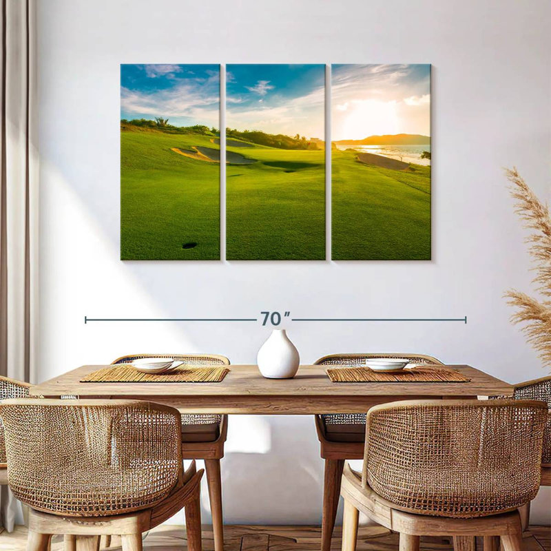 Sireci Sunny Golf Course, 36" H x 57" W
