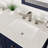 Minnich 60 " W Freestanding Standard Free Standing 2 Double Vanity Bathroom Vanity With Carrara Marble Top