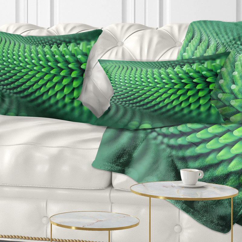 Coussin lombaire abstrait 3D