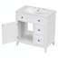 Meuble-lavabo simple avec plateau Thedis 30-679614338-679614397
