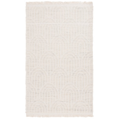 Kreyton Hand Woven Wool Striped Rug