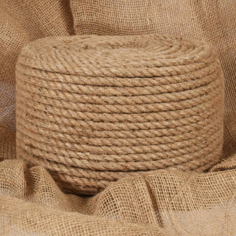 Corde de chanvre vidaXL, 0.55" H x 984" W x 0.55" D