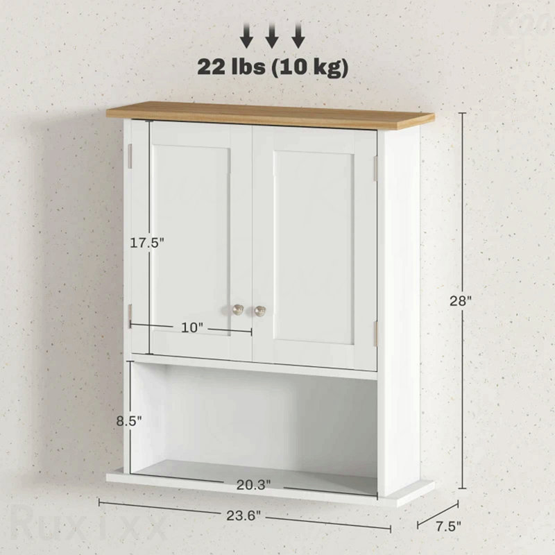 Armoire de rangement murale robuste et élégante