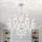 Petersburg 12 - Light Dimmable Classic / Traditional Chandelier with Crystal Accents