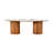 Tamara Marble Ceramic Oval Coffee Table