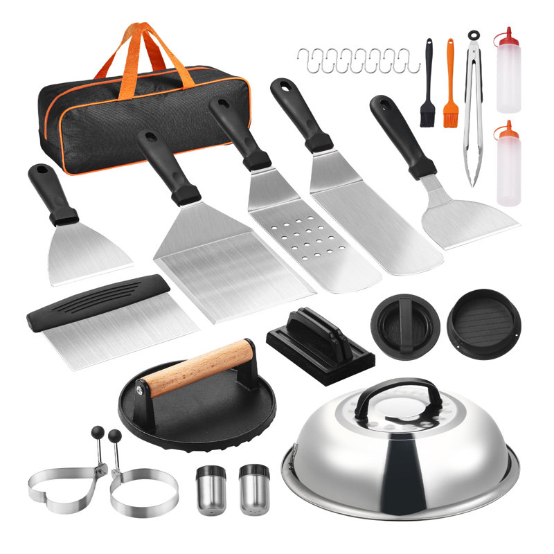 Ensemble d'accessoires pour barbecue 28 pièces