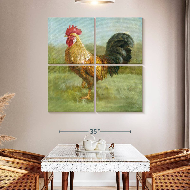 Brampt Noble Rooster II, 45" H x 45" W