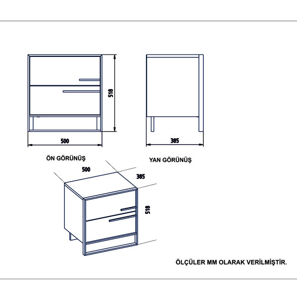 Dimensions du produit