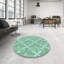 Tapis 100% à motifs lavables à la machine 2989 Pat1573-LBLU-67904210