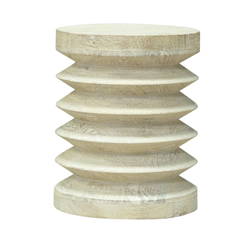 Krumm Solid Wood End Table