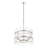 Eletto 5-Light Dimmable Glass Drum Chandelier-2031856678