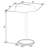 Artistic Curved Cloud-Shaped Bistro Bar Table