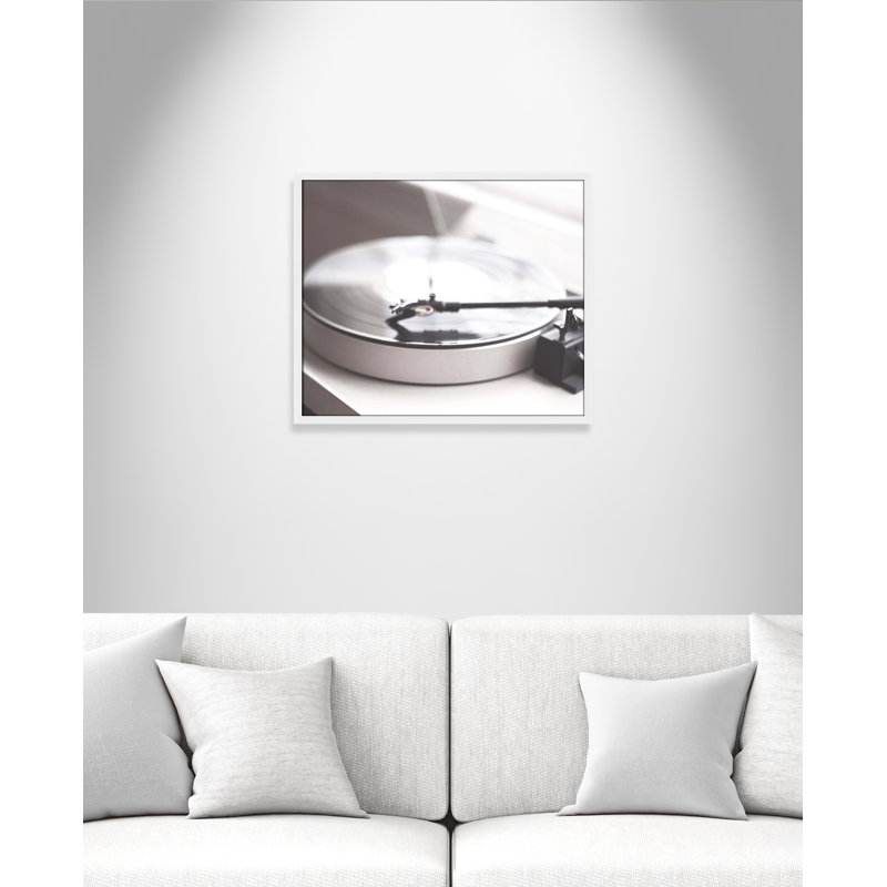 Spinning - photographie, H 21,5 po x l 25,5 po x P 1,25 po, Cadre blanc satiné