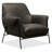 Ambroise Metal Frame Club Chair-123293297