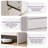 Modern 6-Drawer Dresser with Wood Grain Finish-228520419