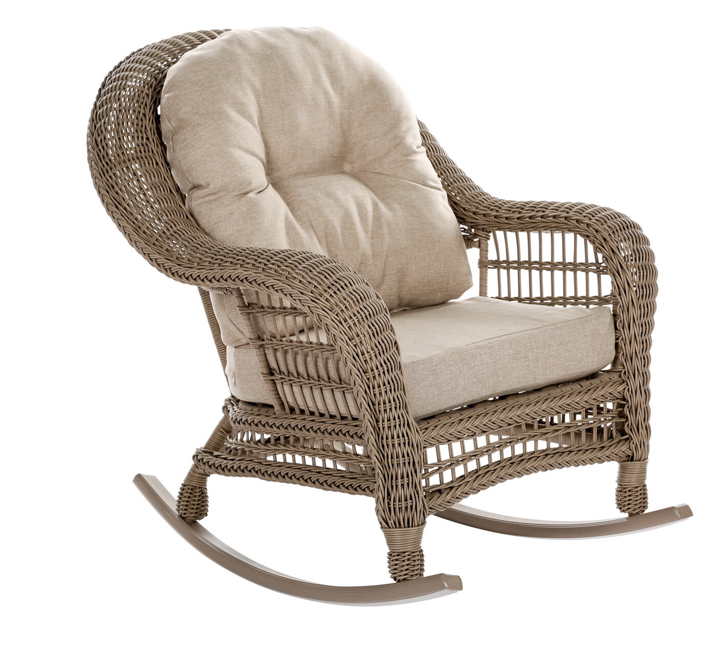 Woven rocking chair deals outdoor