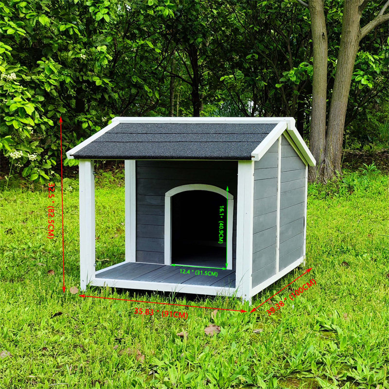 Niche pour chien en bois