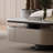 Italian minimalist rotating end table