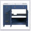 Meuble-lavabo simple 36 po avec lavabo en résine 36 po