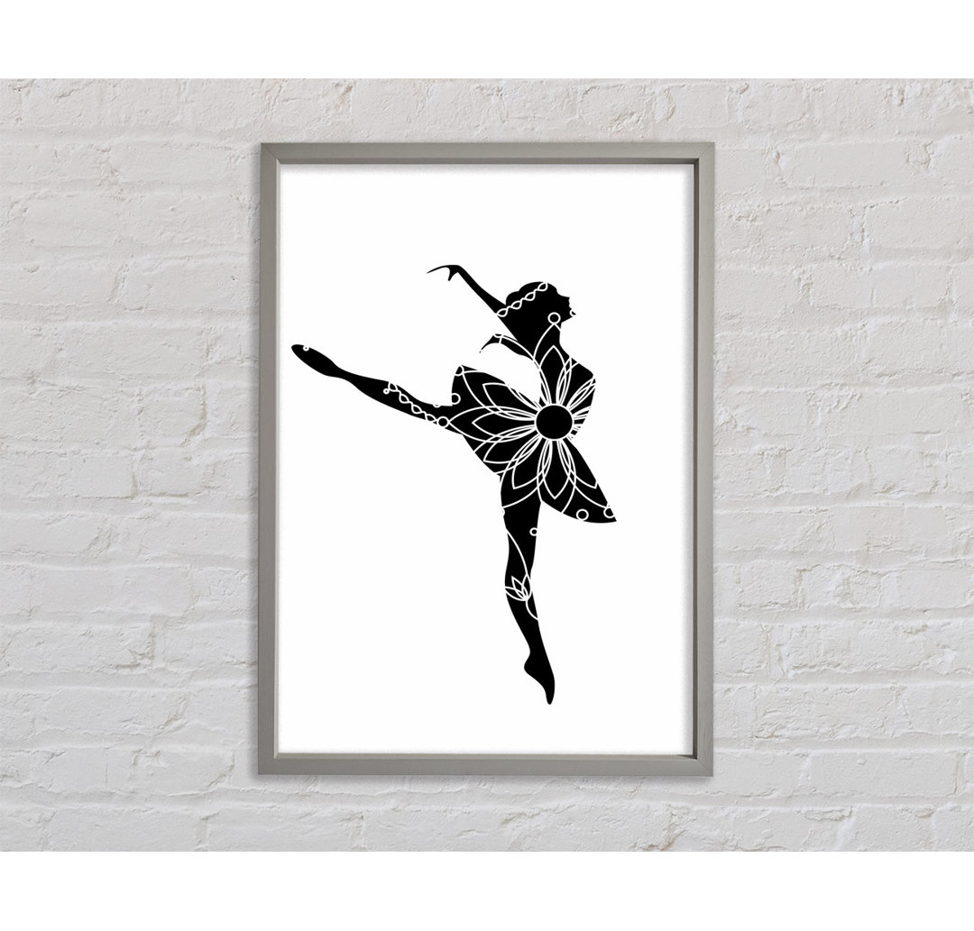 Ballerina Blume - Druck