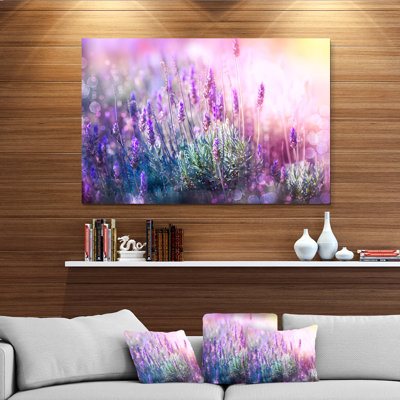 «Growing and Blooming Lavender», reproduction d'impression
