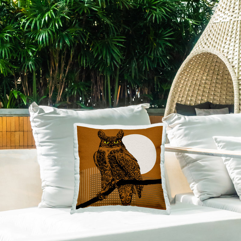 Geometric Outdoor Throw Pillow