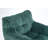 Soft Fluffy Corduroy Fabric Bean Bag Chair Filled With Memory Sponge,Green