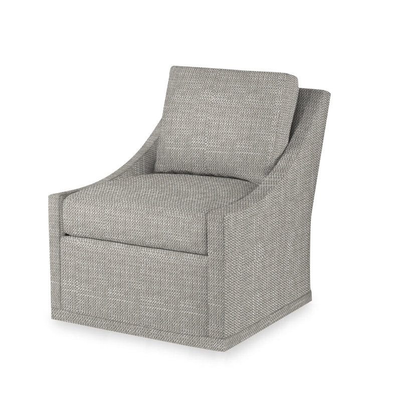 Dean Outdoor Swivel Lounge Chair, Gray 71628L82