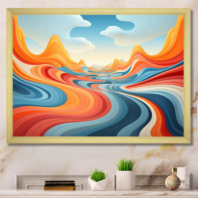 Op Rhythmic Illusion sur toile