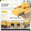 Emma-Leigh 1 Seater Fabric Accent Chairs Bed-307687998