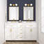 Applique murale à 2 lumières avec verre d'eau Mattias-2147090100-2145466215