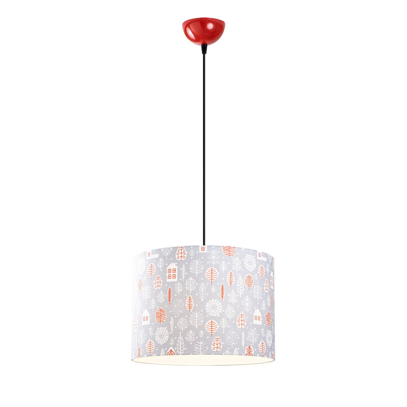 Luminaire suspendu tambour 1 lumière Jesup