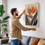 Bird of Paradise Botanical - Wrapped Canvas-798316314-798316317