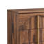 Commode moderne 8 tiroirs, commode de chambre à coucher avec panneau arqué-1336073606