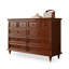 Armoire d'appoint en bois manufacturé noyer foncé-1241507150