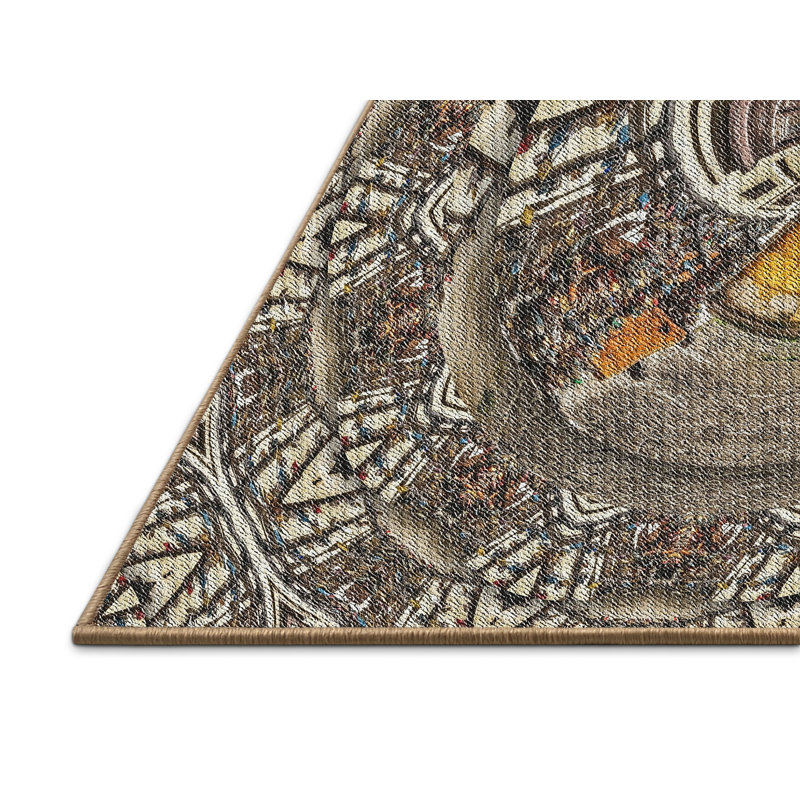 Tapis brun, Rectangle 5 pi x 7 pi