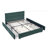 comfortable cushioned bed frame-994652056
