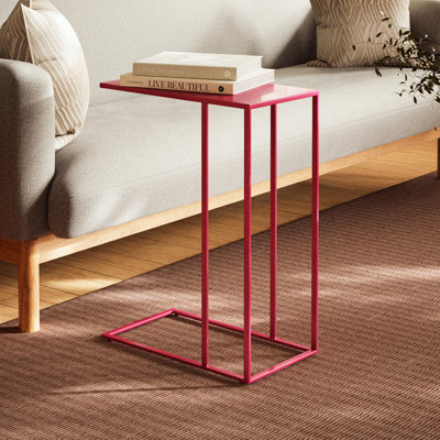 Table de bout Salma en émail coloré