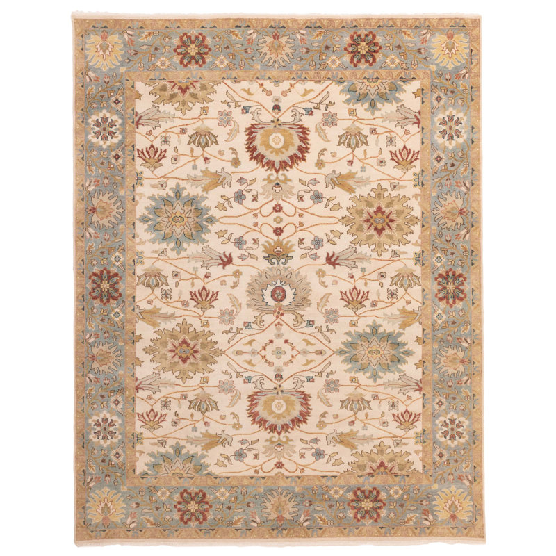 Tapis ivoire Jules Serapi 7 pi 11 po x 10 pi 1 po