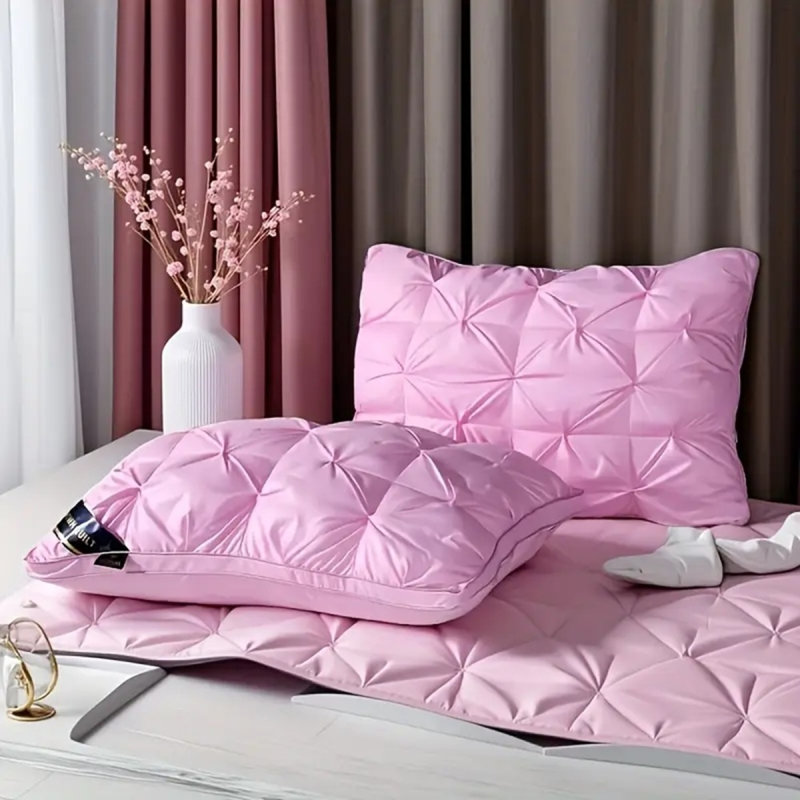 1Pack Pink Bread Pillow-Hote, Single, Pink