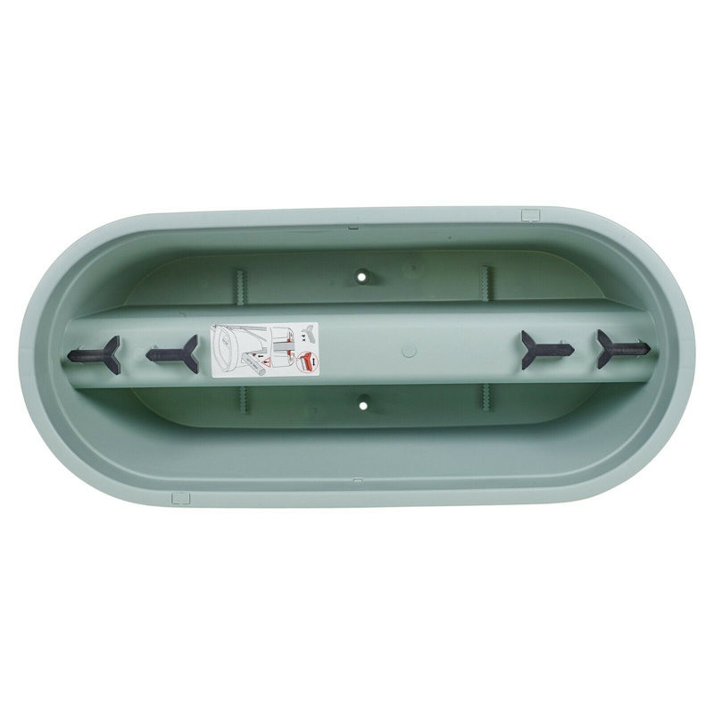 Railing Planter, Grey