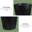 500 Packs 3.5Inch Plastic Nursery Pots with Drainage Holes – 3.5" Diameter x 3.5" Height Seed Starting Containers for Succulents, Flowers, Vegetables, Small Plants, Indoor Outdoor Transplanting Pots-1894669110